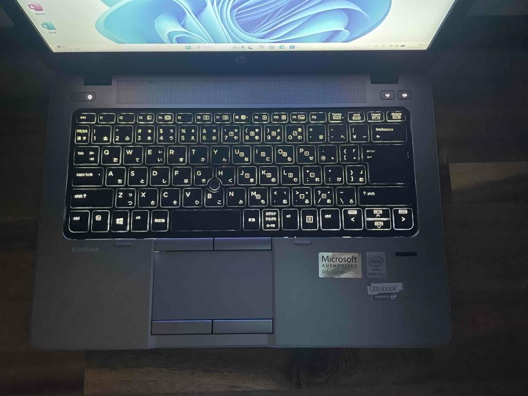 Win11 HP EliteBook 14.0型 メモリ8GB SSD180GB