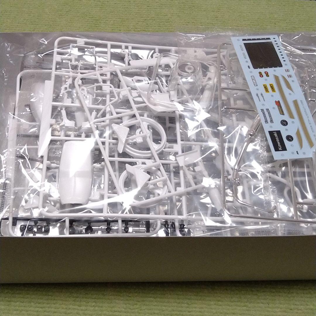 アオシマ バイクプラモデル カワサキゼファーΧ カスタムパーツ付