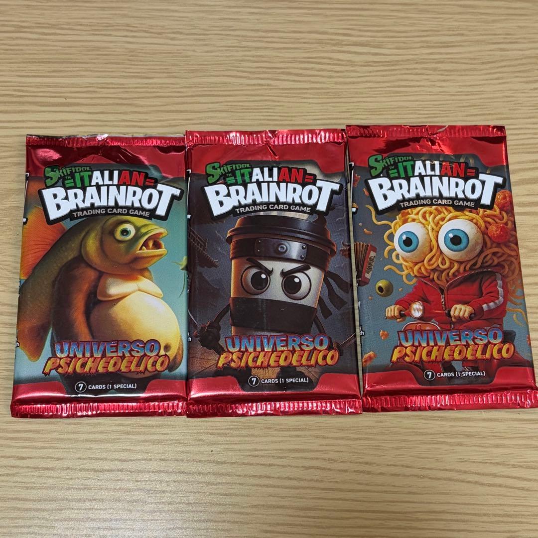 大阪万博 イタリア館 イタリアンブレインロット トレーディングカード