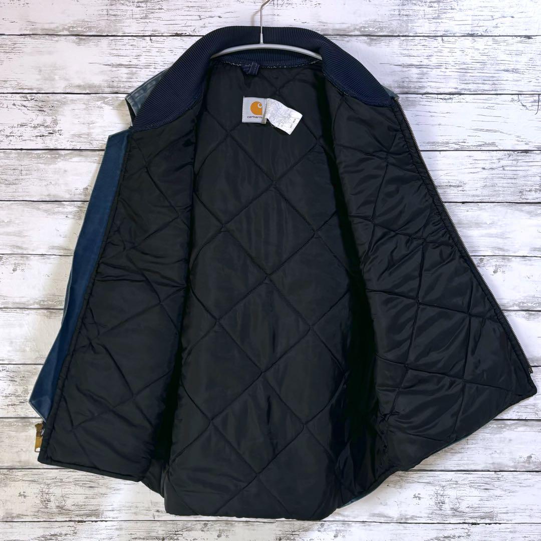 古着 Carhartt ダックベスト 80-90's USA製 腰ゴム フェード - メルカリ