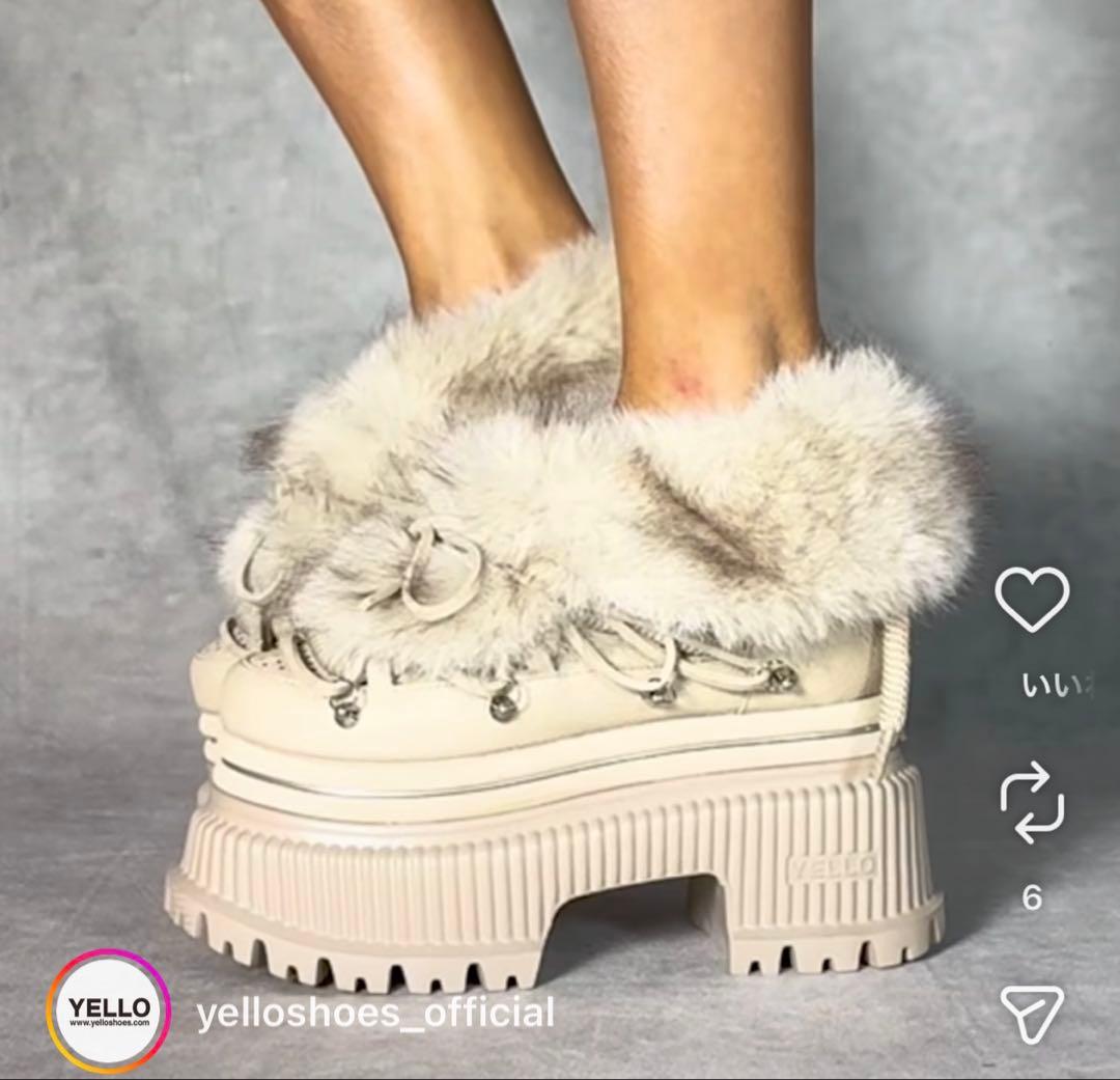 yello SNUG PLATFORM SHORT BOOTS Sサイズ - メルカリ