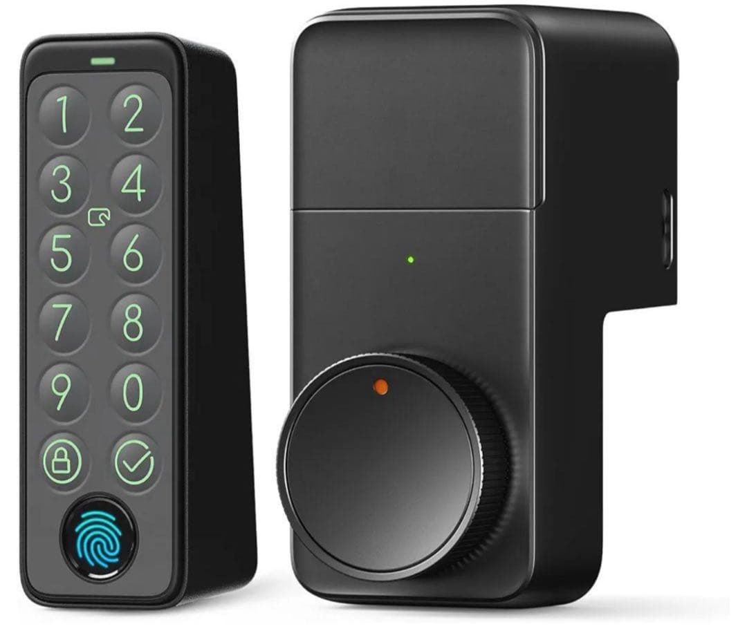 【新品】SwitchBot スマートロックプロ & 指紋認証パッド ** SwitchBot（スイッチボット） ロックPro 指紋認証パッド 充電式