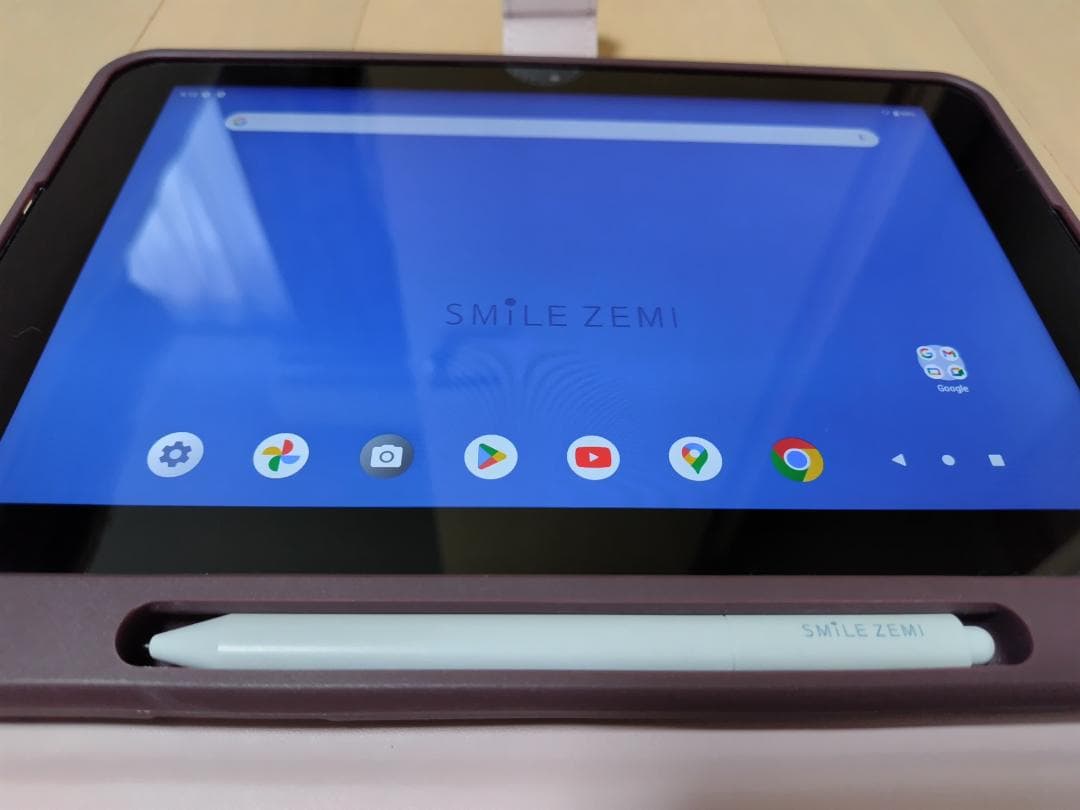 最新型 スマイルゼミ タブレット SZJ-JS203 android化 - メルカリ