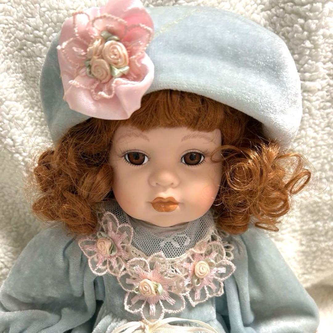 ビスクドール トラディションズ ドールコレクション タグ•イス付き