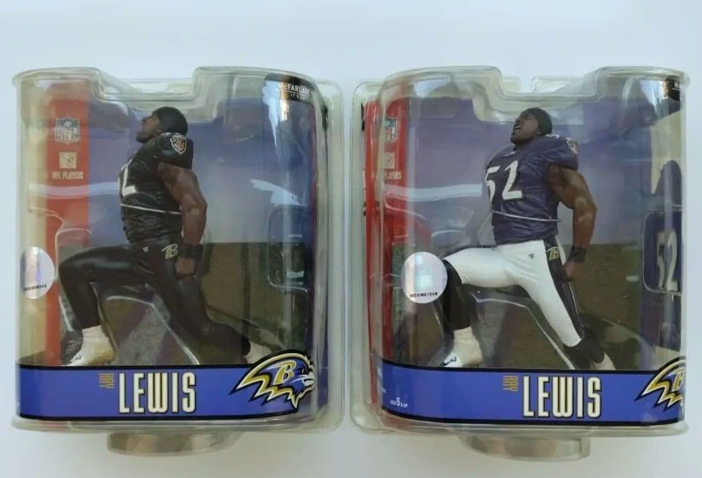 マクファーレンNFL レイ・ルイス フィギュア 2体セット(未開封品