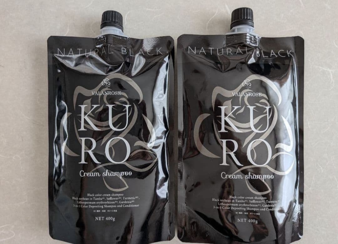 新品未♡VALANROSE　KUROクリームシャンプー　400g×2個　ブラック KUROクリームシャンプー | VALANROSE(バランローズ)【公式】