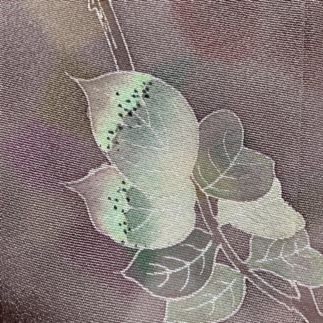 最終市) No.2706 未使用正絹京加賀友禅(美山)訪問着 落款 美品 - メルカリ