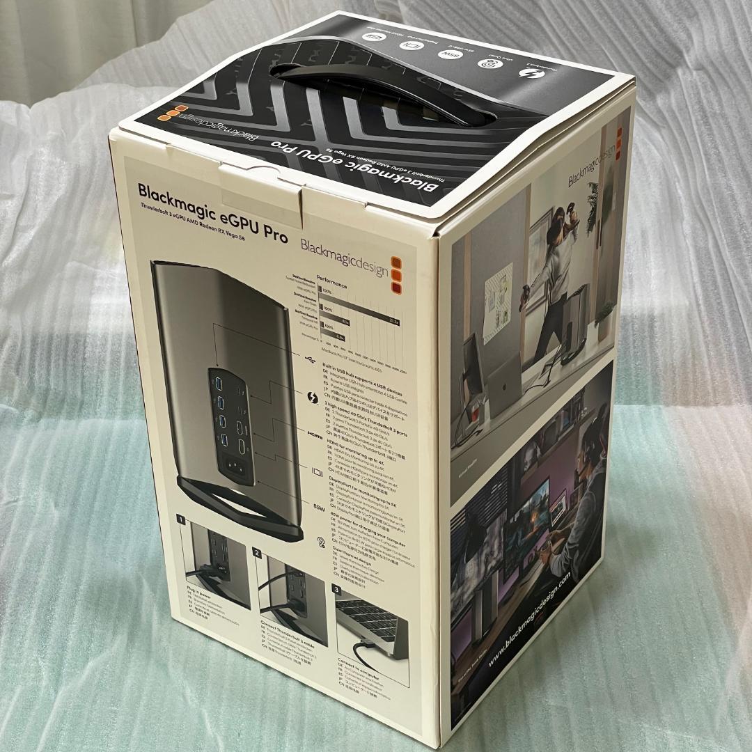 未使用品】Blackmagic eGPU Pro Vega 56 外付けGPU - メルカリ