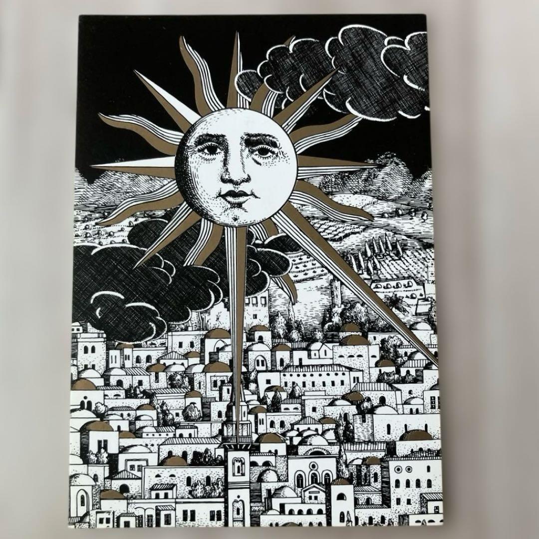 匿名配送希少90's】Piero Fornasetti アート ハガキ 美術館 - メルカリ