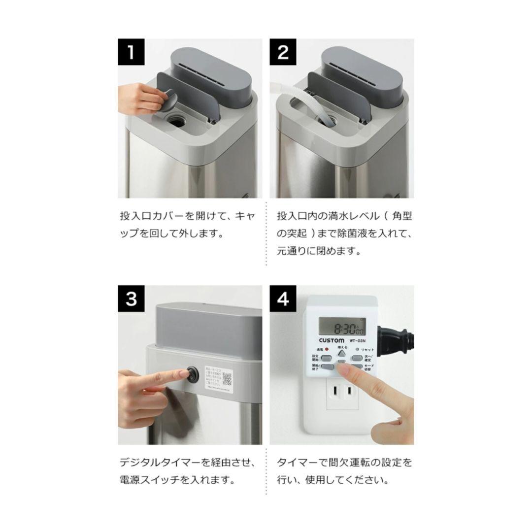 新品未開封】空間除菌デバイス「Devirus AC 1500」本体 - メルカリ