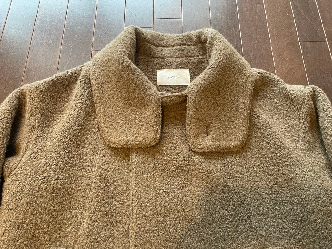 最終値下TODAYFUL Standcollar Boucle Jacket - メルカリ