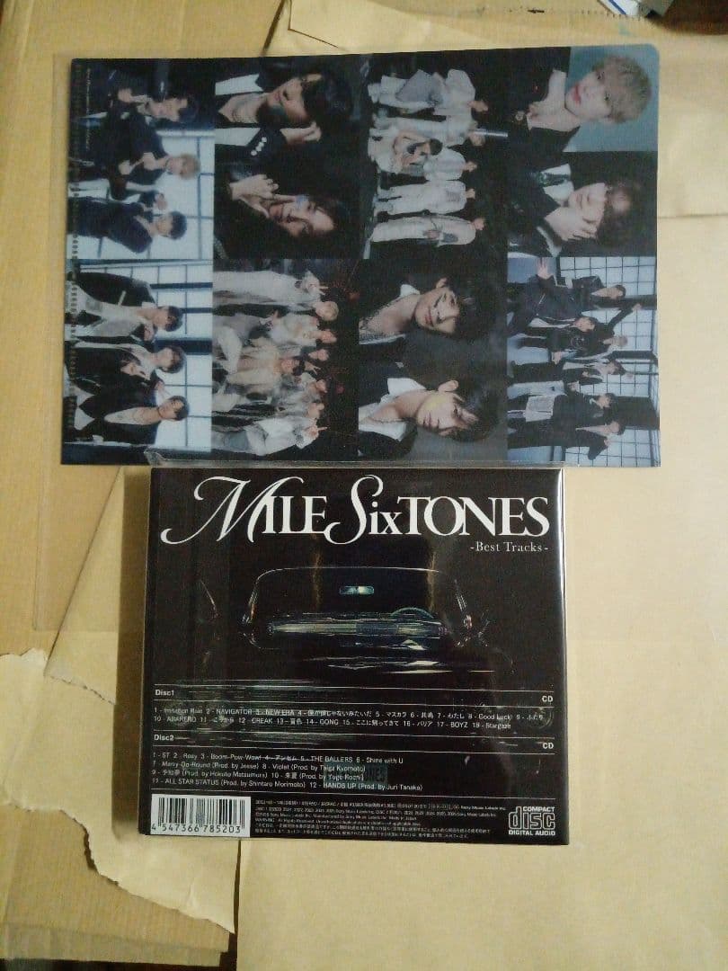 MILESixTONES -Best Tracks-通常盤特典クリアファイル付