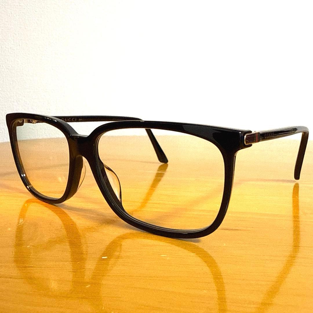 【イタリア製】GUCCI グッチ 伊達メガネ GUCCI（グッチ） メガネ フレーム gucci PCメガネ ブルーライトカット