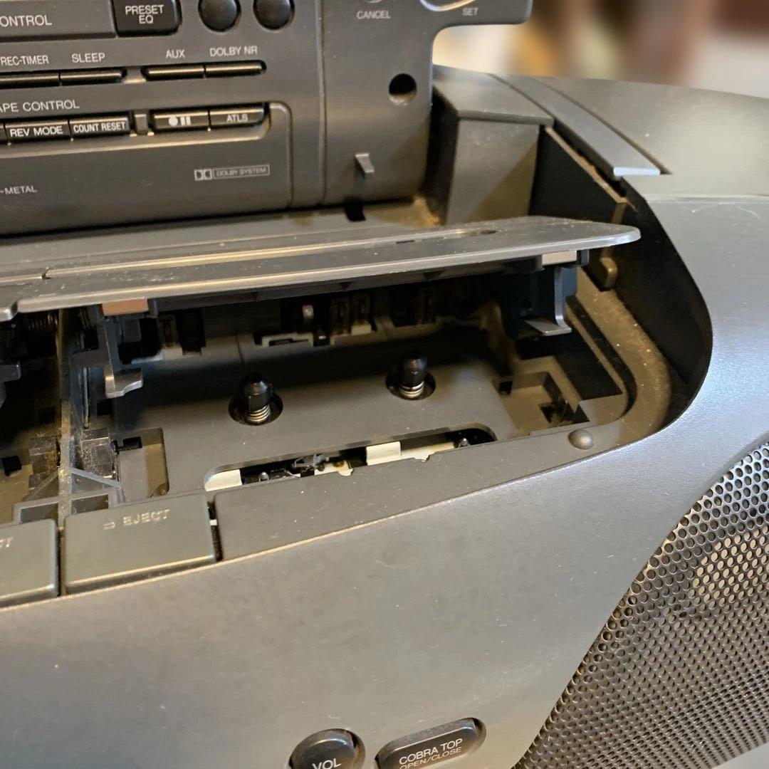 Panasonic CDラジカセRX-DT707コブラトップ - メルカリ