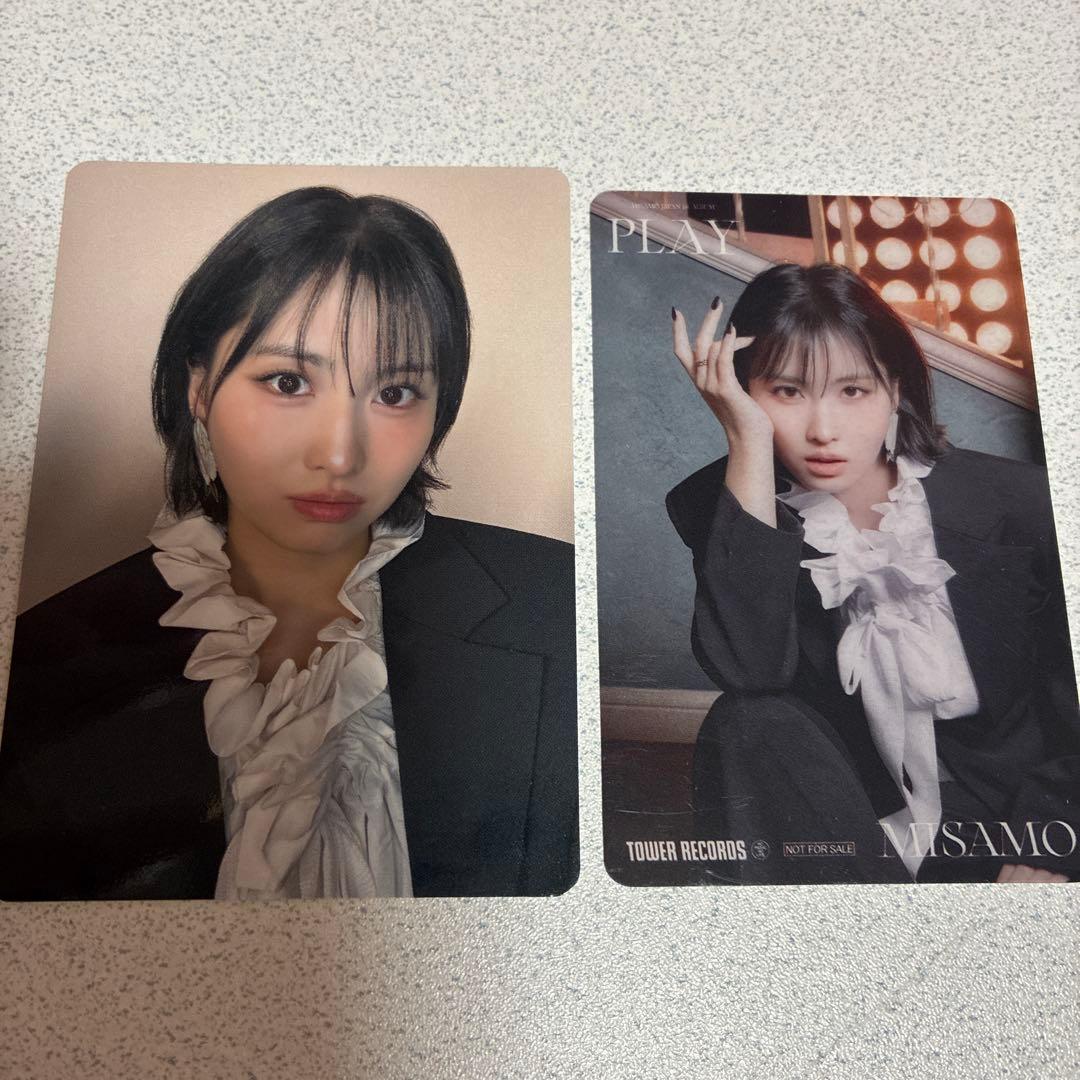 MISAMO モモ PLAY タワレコ ラキドロ トレカ フォトカード ミサモ