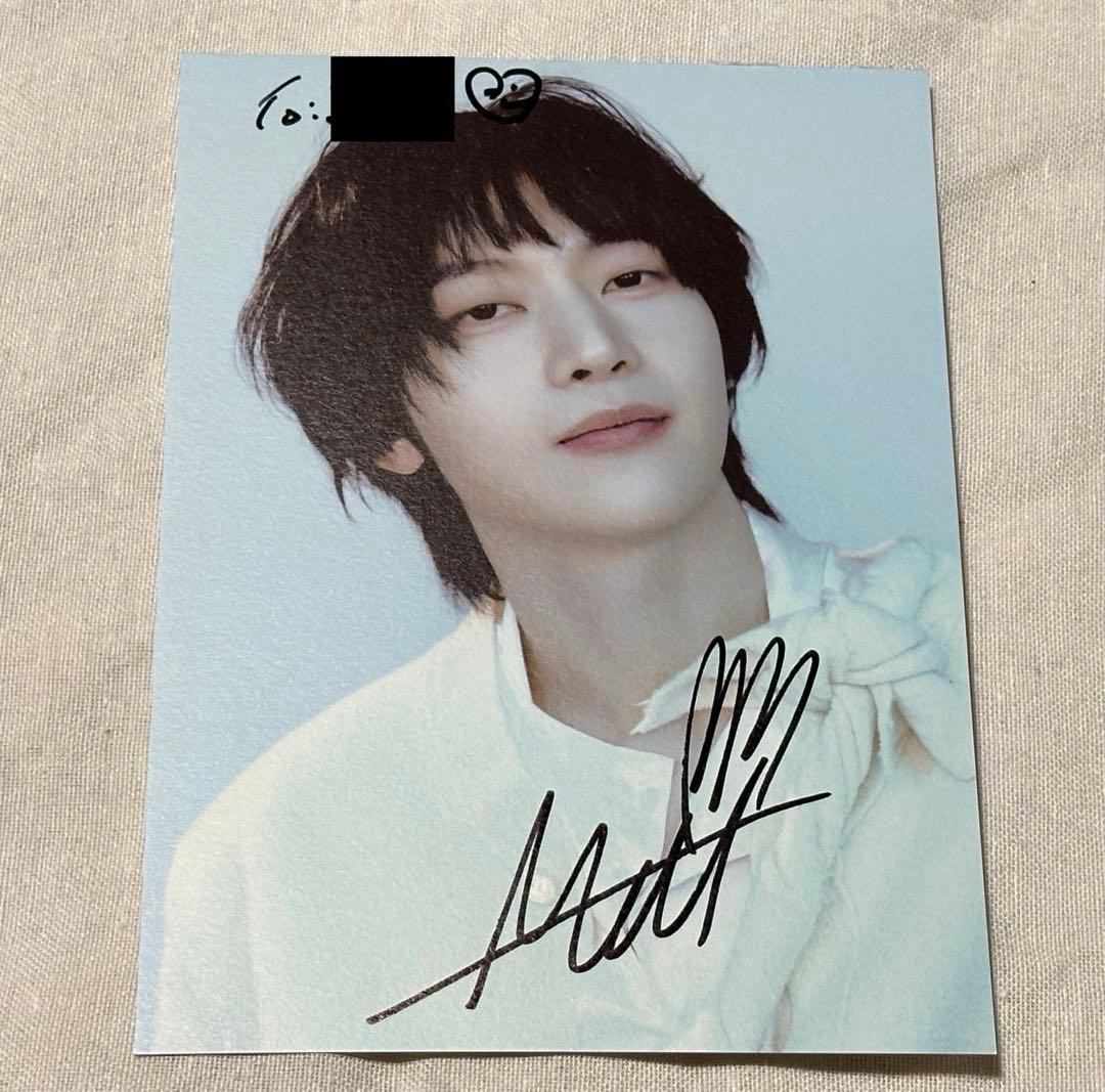 zb1 zerobaseone ゼベワン マシュー 直筆サイン - メルカリ