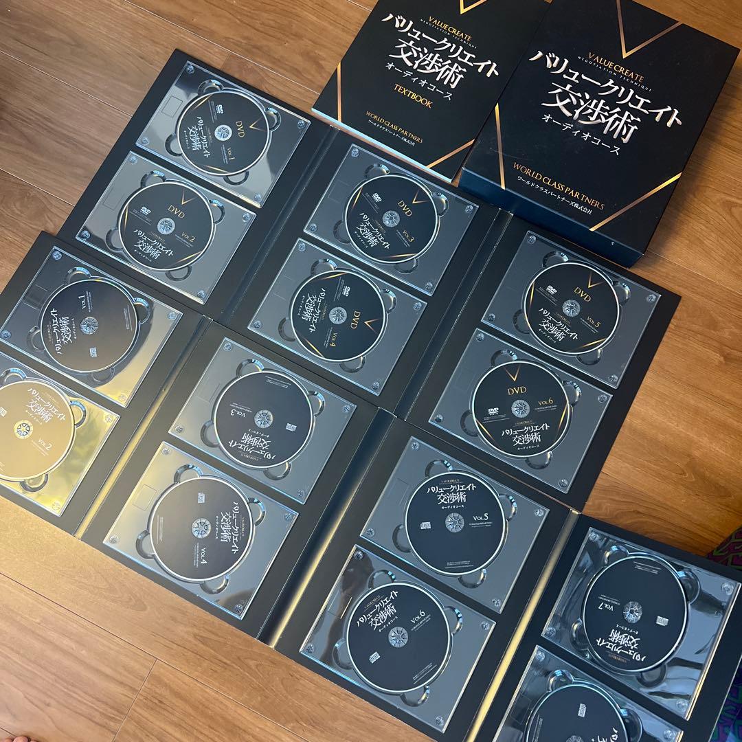 美品⭐︎バリュークリエイト交渉術　DVDとCD