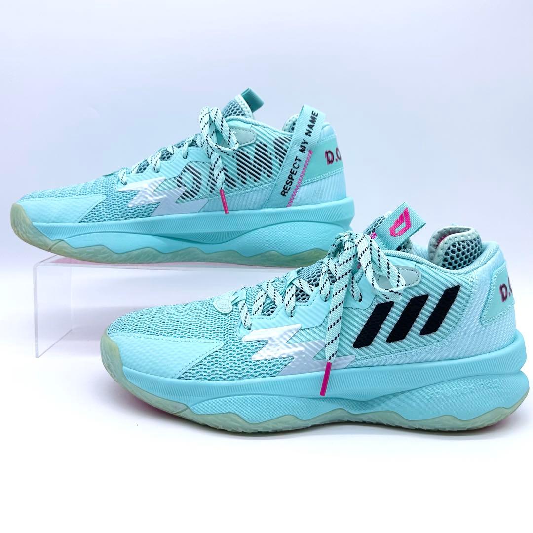 極美品✨アディダス Dame8 \"リスペクト\" バスケットボールシューズ 27
