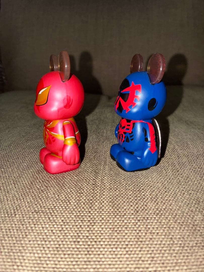 バイナルメーション マーベル 限定 スパイダーマン2099 アイアン