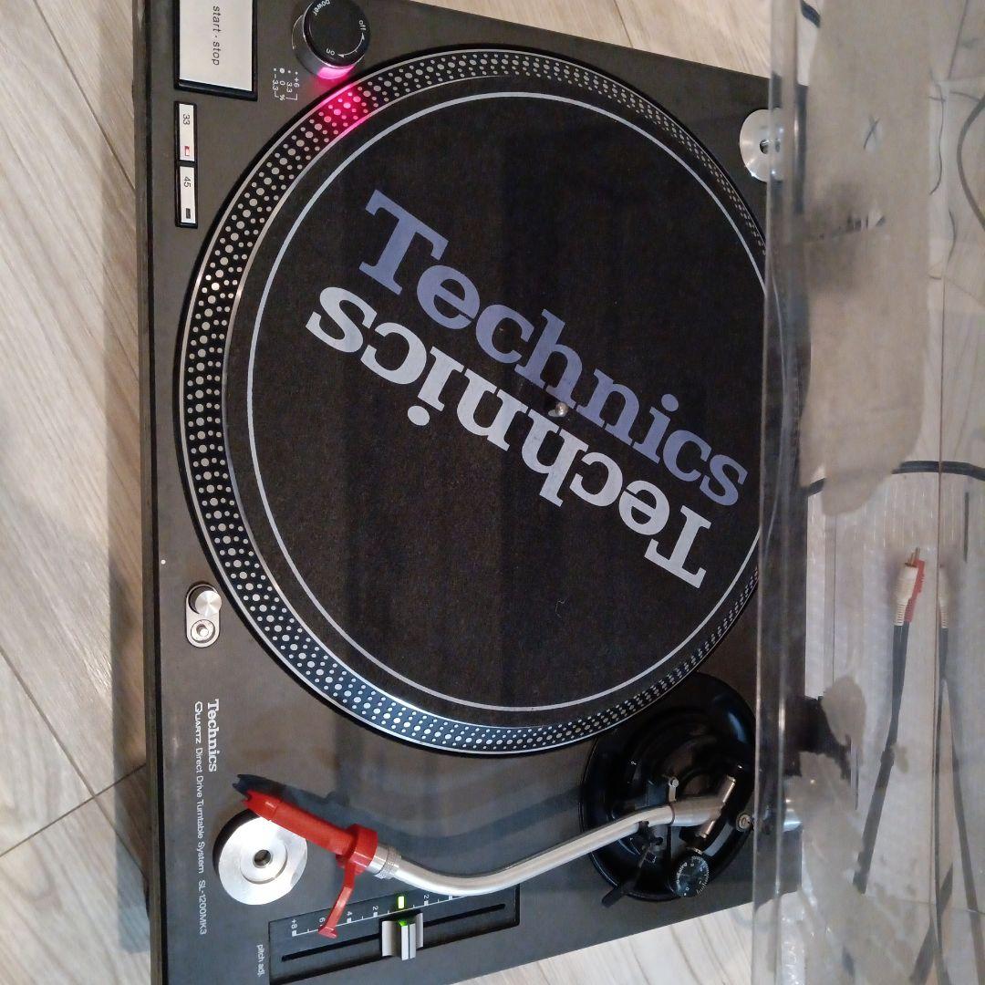 カバー付Technics SL-1200MK3 ターンテーブル【1】美品 中古品】Technics/ターンテーブル/SL-1200MK3DS -DJ機材アナログ