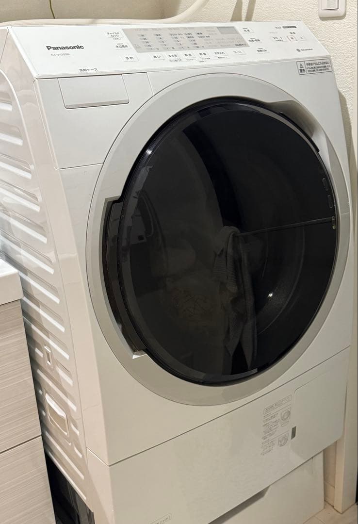 パナソニック NA-VX300BL ドラム式洗濯乾燥機 ドラム式洗濯乾燥機 VXシリーズ クリスタルホワイト NA-VX300BL-W