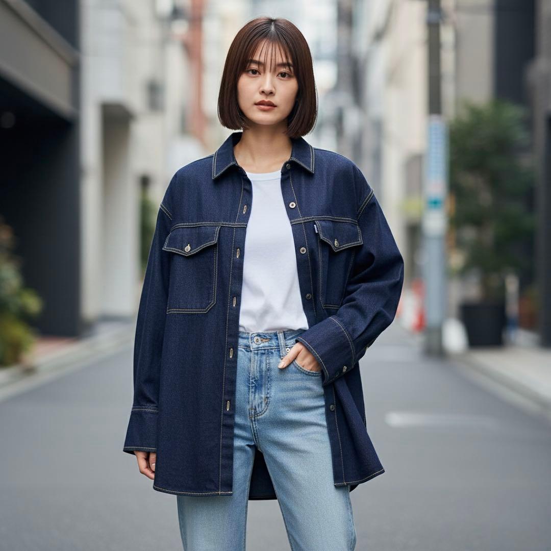 ✨️美品✨️EDWINxETRE TOKYO デニムシャツジャケット 完売品