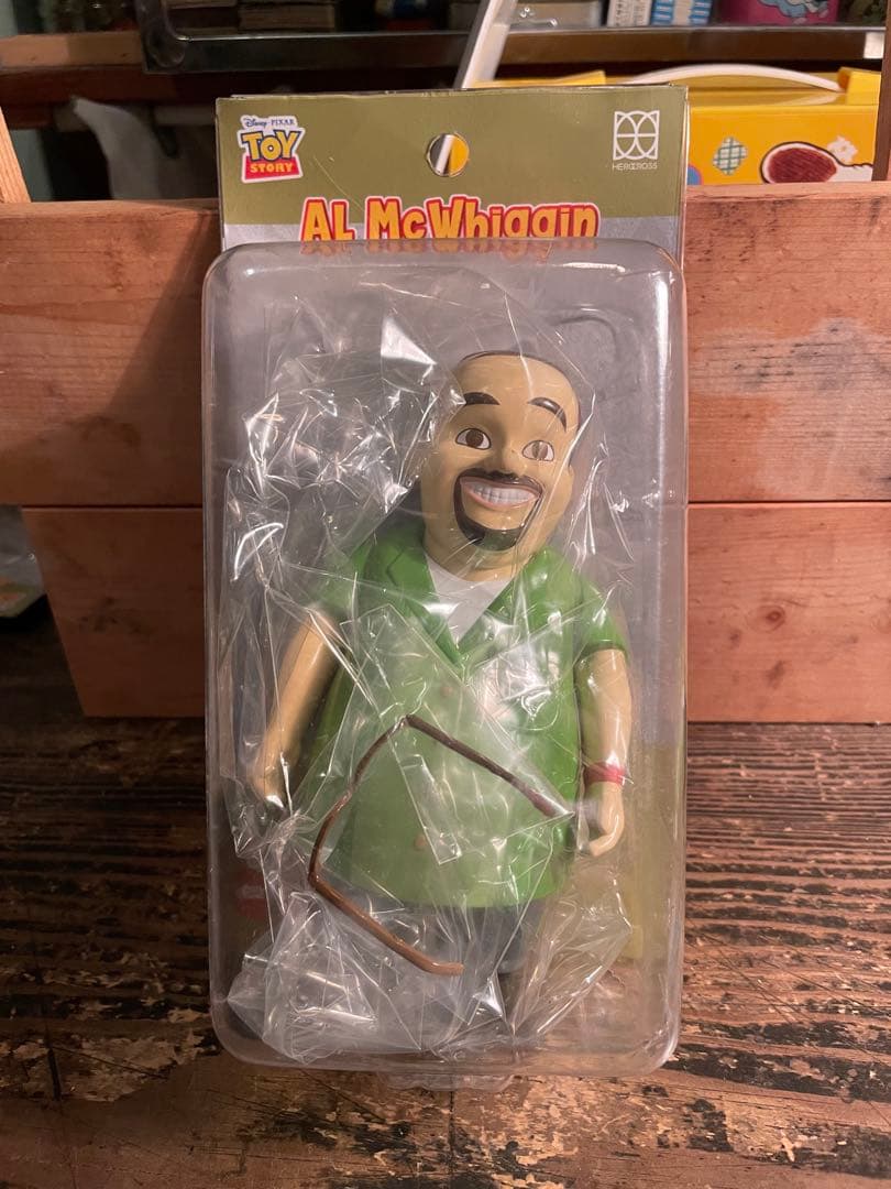 トイストーリー toystory アル フィギュア （パッケージ割れ凹みあり）