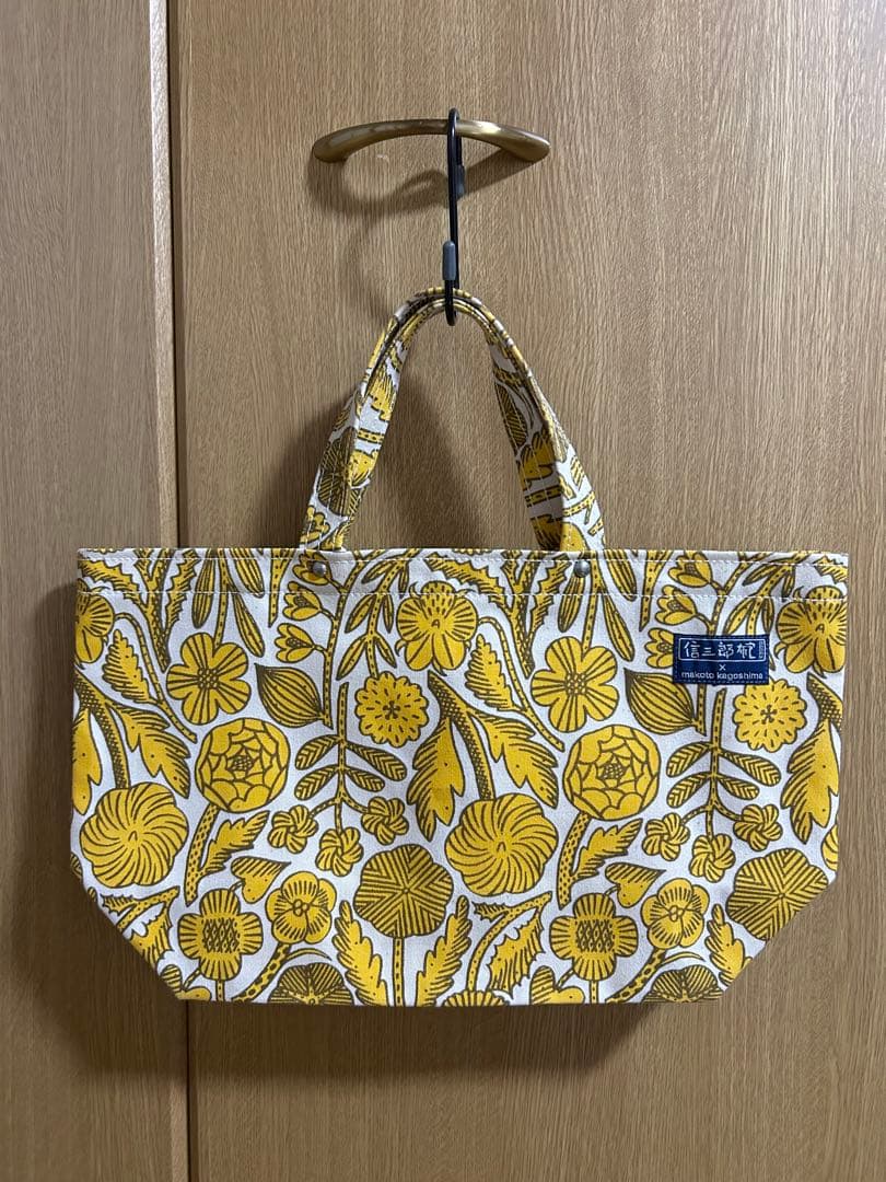 一澤信三郎帆布　鹿児島睦　花　ハンドバッグ　未使用品　最終値下げ 鹿児島睦 × 一澤信三郎帆布『花:うすむらさき』（期間限定色） 手さげ