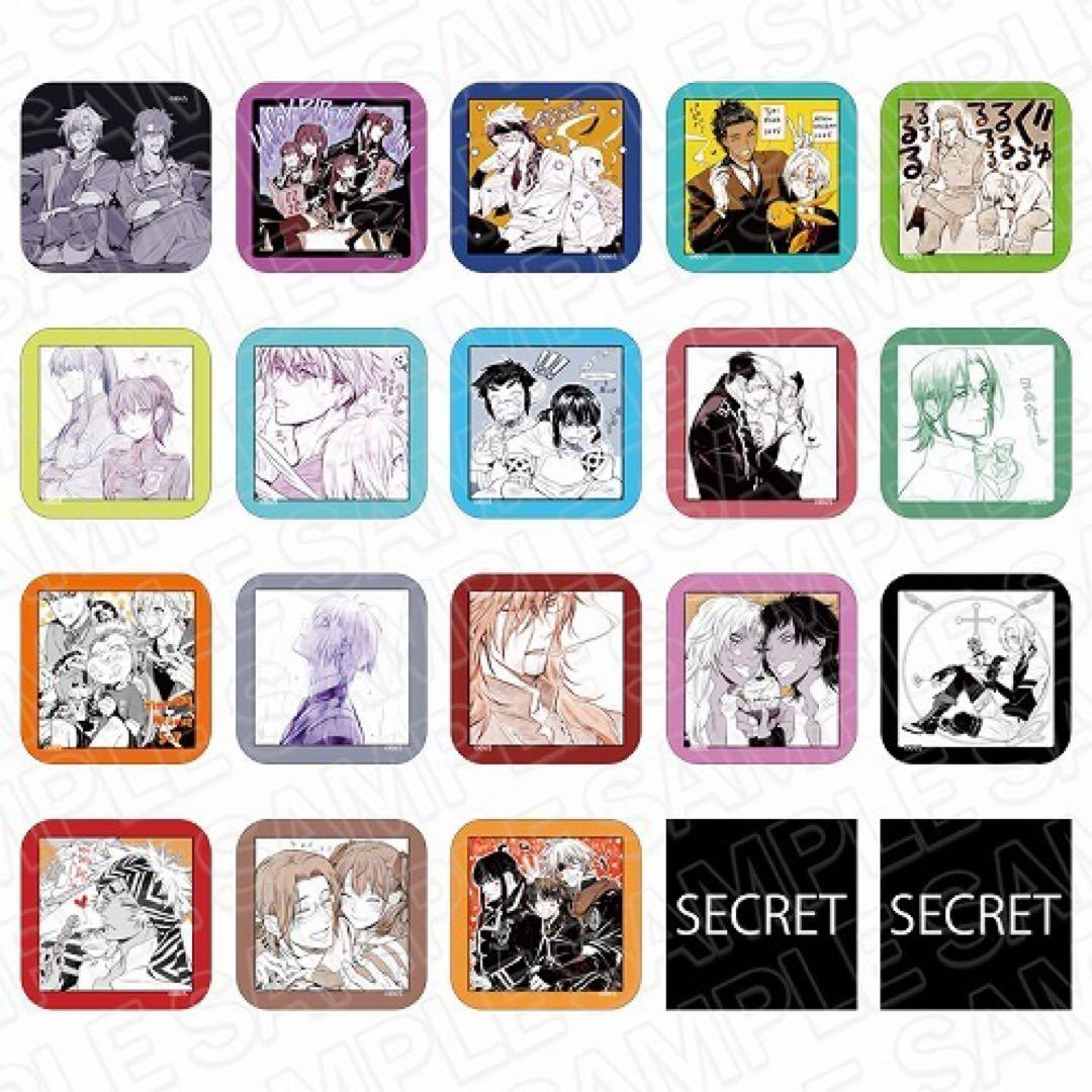 D.Gray-man ましかくカンバッジ vol.1 20個入り1BOX コンプ D.Gray-man ましかくカンバッジ vol.1 20個入り1BOX コンプ 再販】D