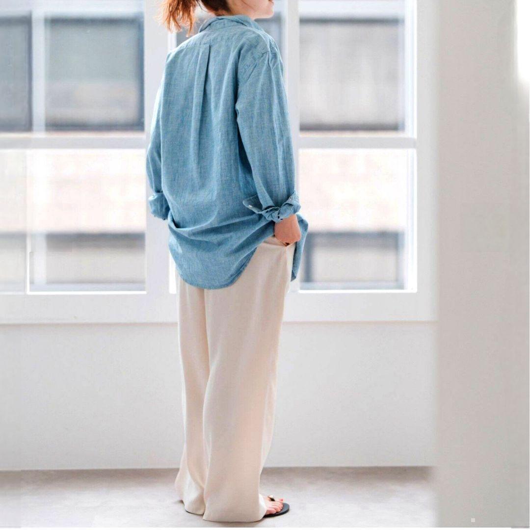 未使用級 ポロラルフローレン ダンガリーシャツ マルチポニー