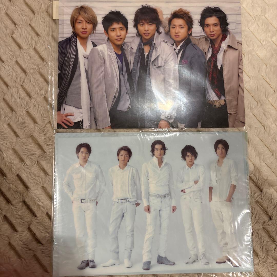 嵐 クリアファイル 10枚セット☆5×10 ほか 集合・個人 - メルカリ