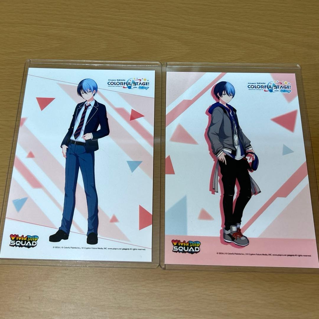 プロセカ 青柳冬弥 東雲彰人 フラジール 缶バッジ ハーフ