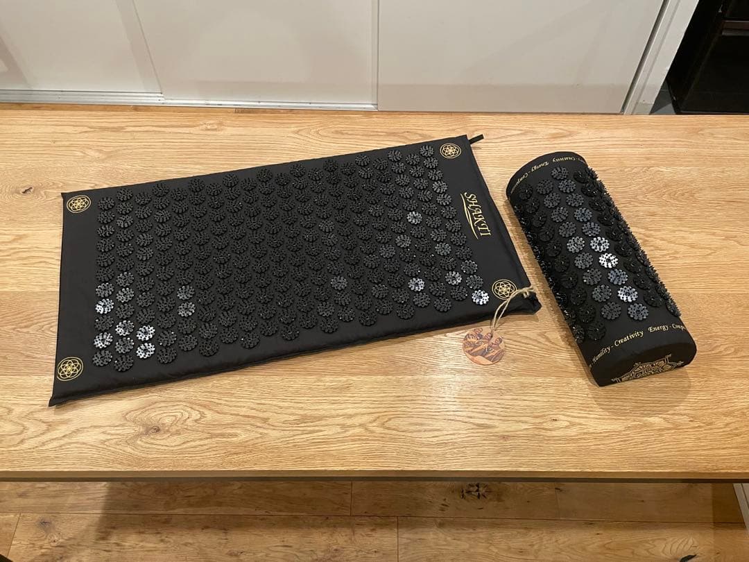 【正規品】シャクティマット&ピロー ブラック　オリジナル 正規品 shakti シャクティマット&ピロー ブラック オリジナル - メルカリ