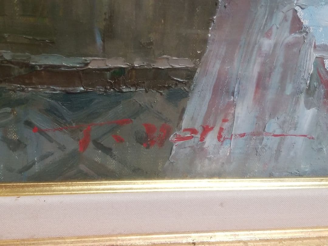 窓辺の薔薇 堀哲夫 黄色のバラの油彩画 大作 - メルカリ