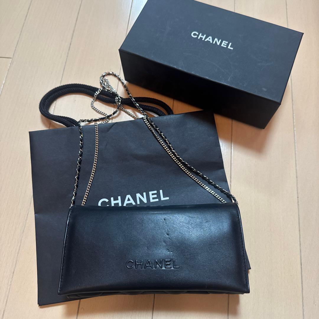 CHANEL シルバー サングラス ケース付き - メルカリ