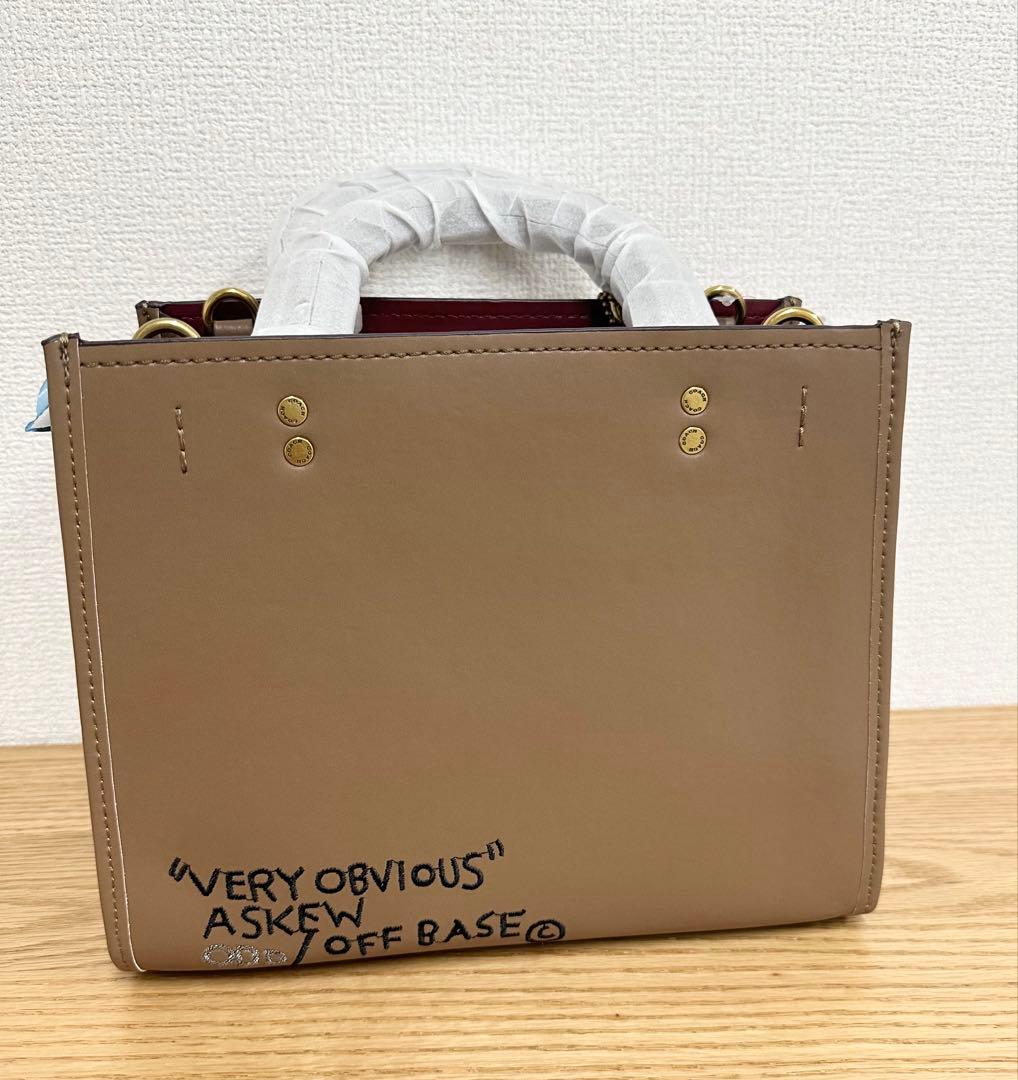 Pokimane 様専用COACH コーチバスキア コラボ 恐竜 ハンドバッグ