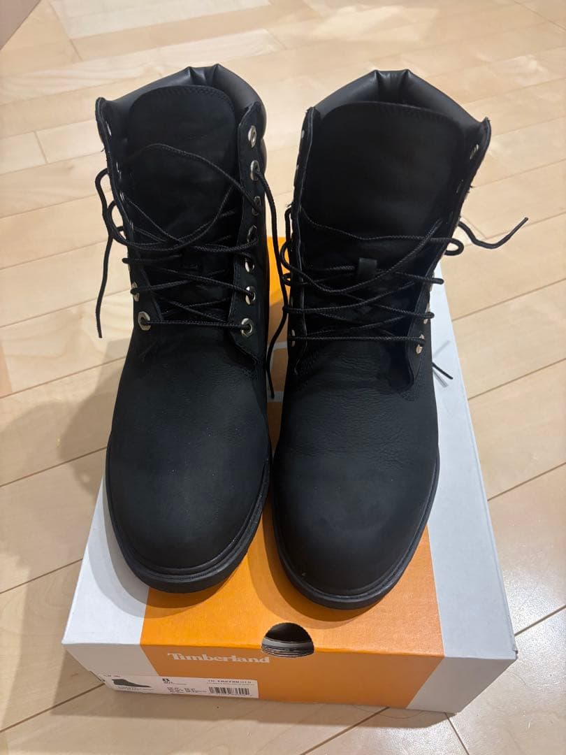 Timberland ブラック ハイカットブーツ - メルカリ