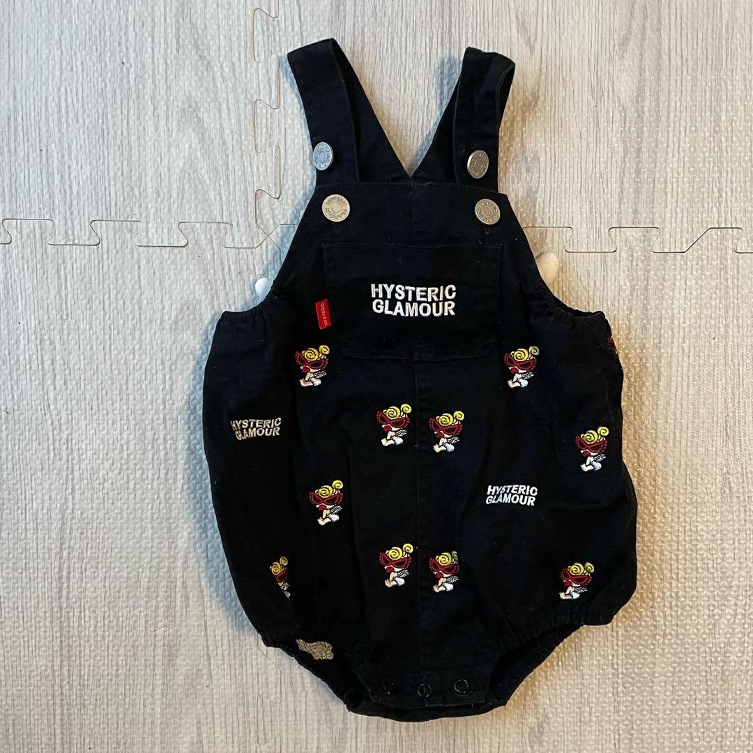 ヒスミニ♥刺繍羽付きサロペット＆帽子セット - メルカリ