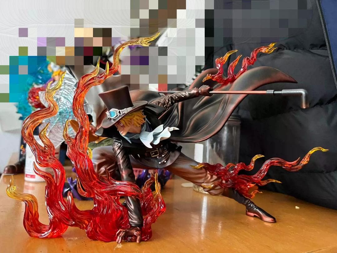 ワンピース 炎帝 サボ ガレージキット フィギュア IUスタジオ POP