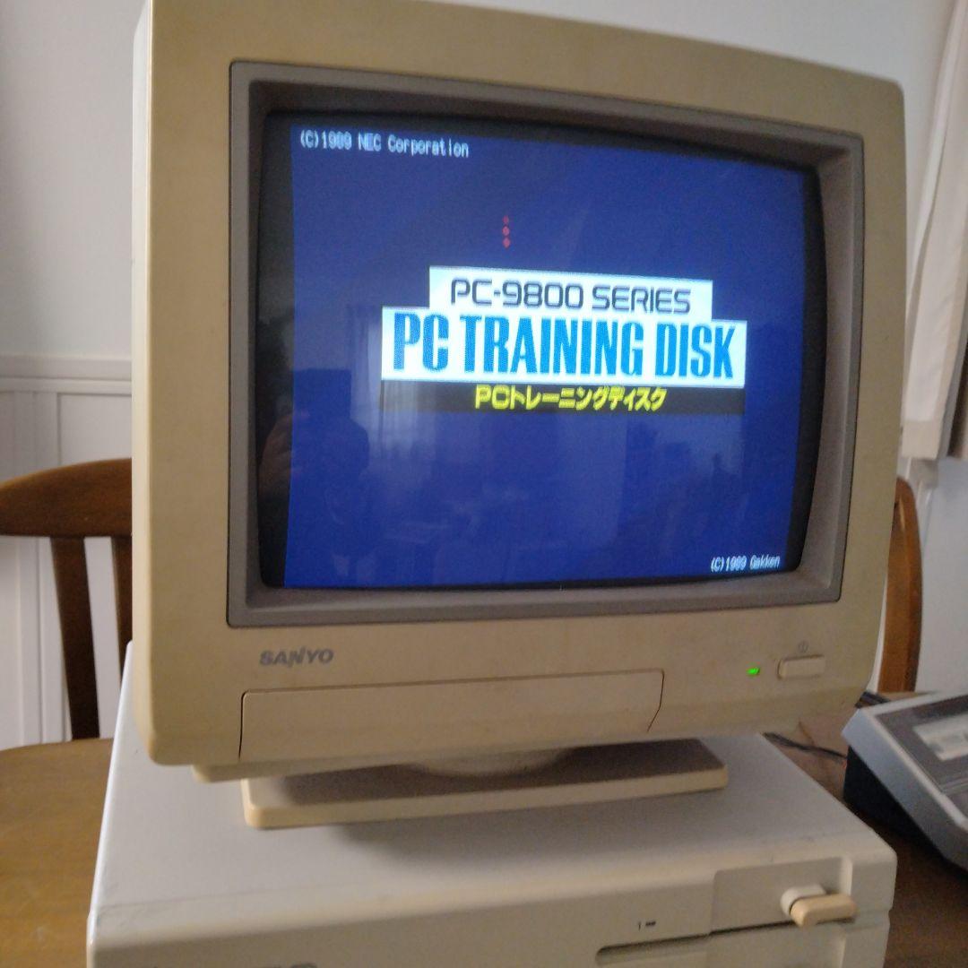 □SANYO PC-9801用 CRTモニター 14インチ ジャンク - メルカリ