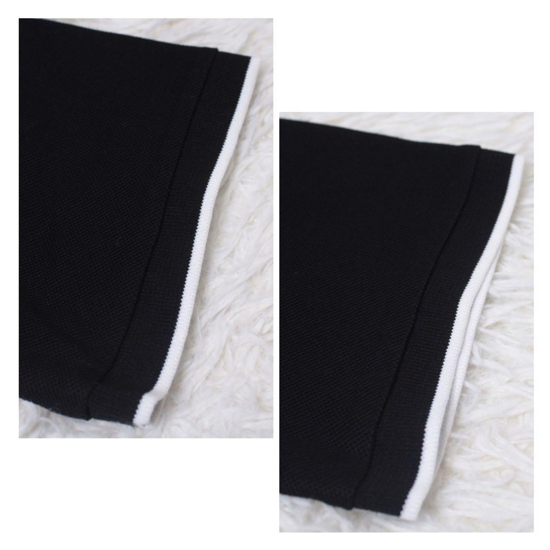 極美品 ティッシ期 BURBERRY TBロゴ ポロシャツ モノグラム刺繍 黒