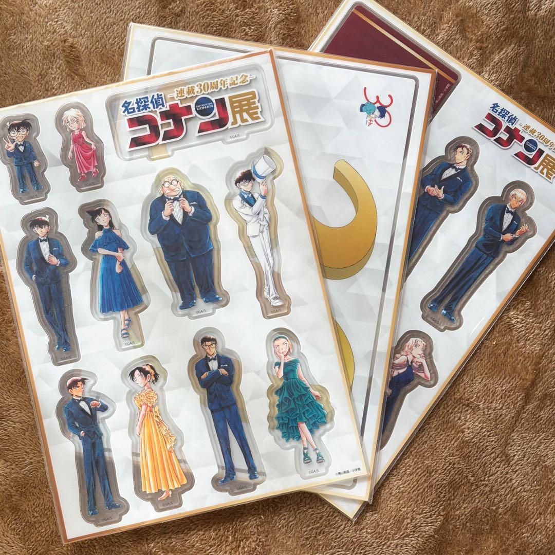 名探偵コナン展 入場特典 30周年記念アクリルジオラマセット コナン展