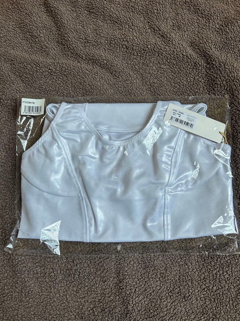 最安値】パルフェット 3Dフィットレトロスクール水着 ホワイト - メルカリ