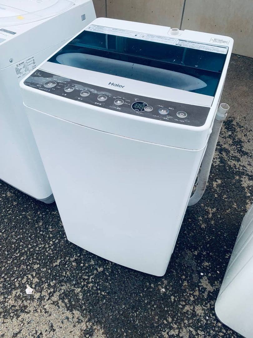 ①✅ハイアール電気洗濯機✅送料設置無料 ✅JW-C55A✅ JW-C55A-W 全自動洗濯機 Joy Series ホワイト [洗濯5.5kg /乾燥機能無