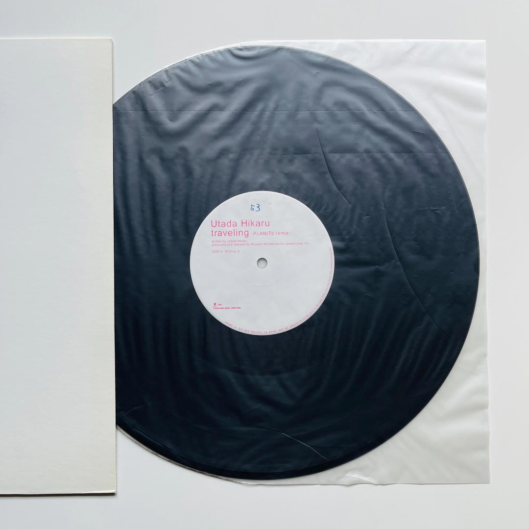 貴重プロモ レコード 宇多田ヒカル Traveling トラヴェリング - メルカリ