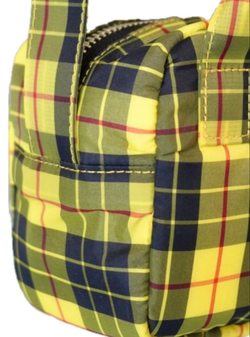 R&D.M.Co-今期新品未使用タータンチェックグロッサリーミニショルダー