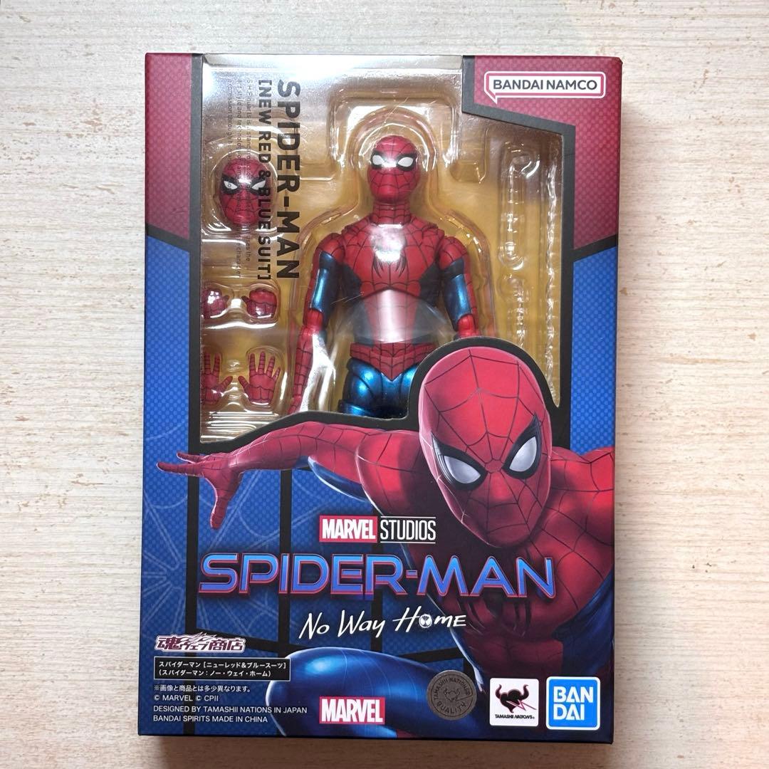 【未開封】S.H.Figuarts スパイダーマン ニューレッド＆ブルースーツ