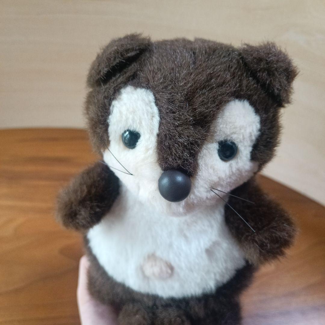 日本製 ファースト社 たぬき たま吉 玉吉 昭和レトロ ぬいぐるみ