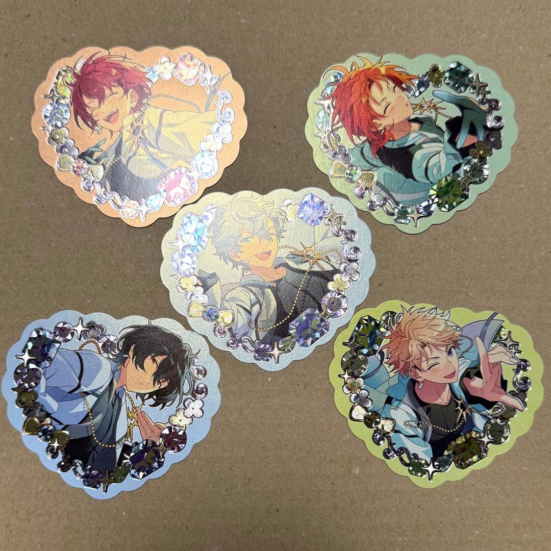 あんスタ プチプリ Knights 朱桜司 月永レオ 瀬名泉 朔間凛月 鳴上嵐