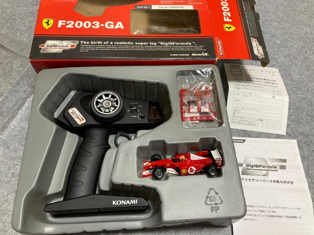 フェラーリF2003GA（コナミ デジQフォーミュラ 1/43） - メルカリ